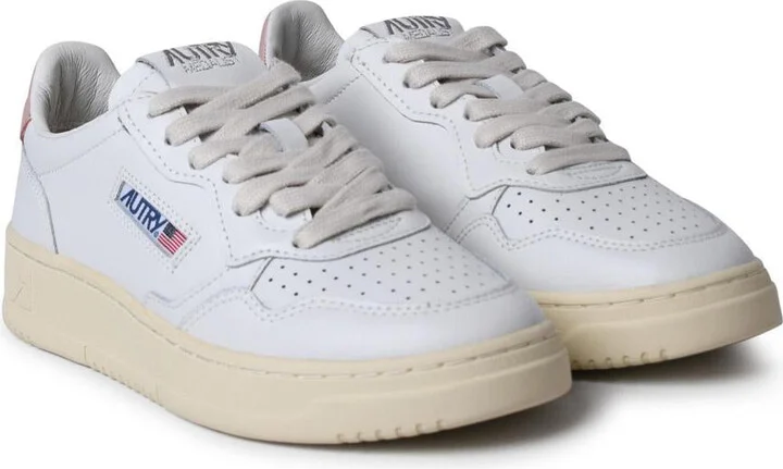 Autry 'Medalist' White Leather Sneakers - Image 2