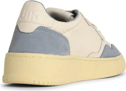 Autry 'Medialist' Light Blue Leather Sneakers - Image 3