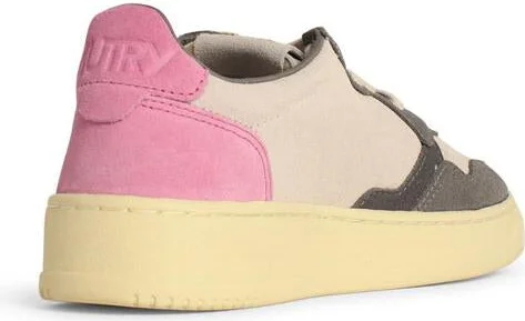 Autry 'Medialist' Light Pink Leather Sneakers - Image 3