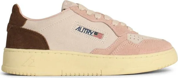 Autry 'Medialist' Light Pink Leather Sneakers