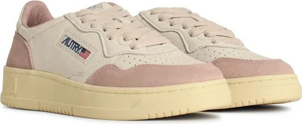 Autry 'Medialist' Pink Leather Sneakers - Image 2
