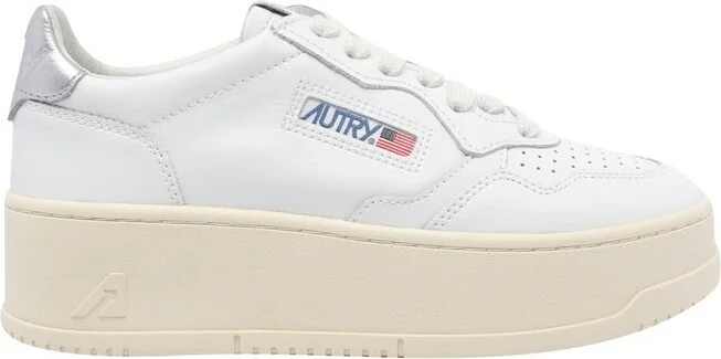 Autry Medialist Platform Lace-Up Sneakers