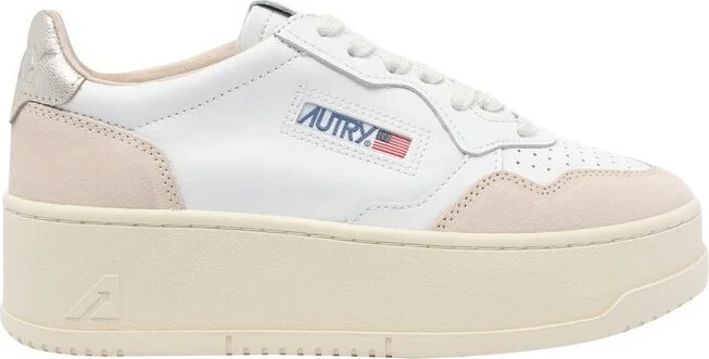 Autry Medialist Platform Lace-Up Sneakers