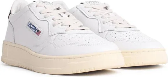 Autry 'Medialist' White Leather Sneakers - Image 2
