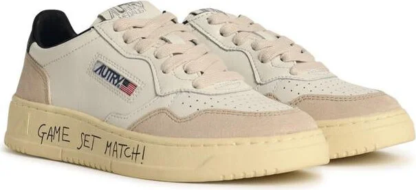 Autry 'Medialist' White Leather Sneakers - Image 2