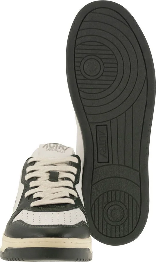Autry 'Medialist' White Leather Sneakers