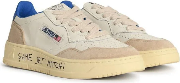 Autry 'Medialist' White Leather Sneker - Image 2