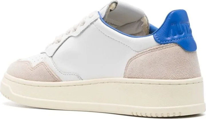 Autry 'Medialist' White Leather Sneker - Image 2