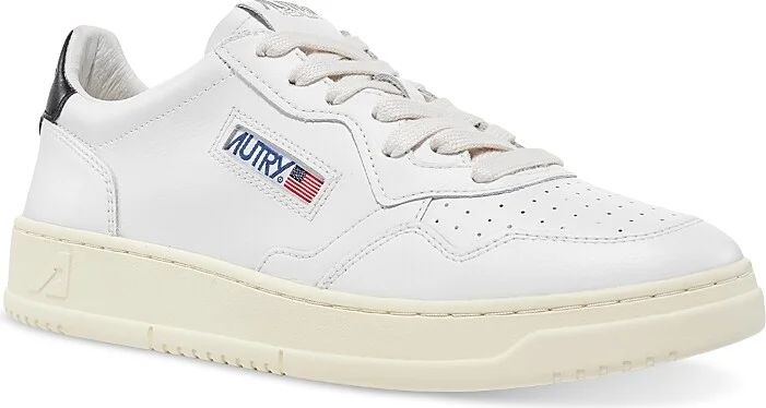 Autry Men's Medalist Leather Low Top Sneakers