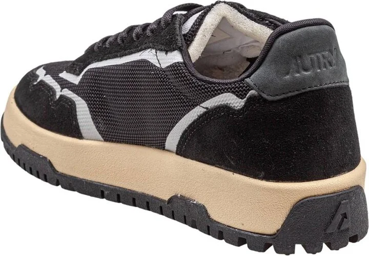 Autry Mesh And Suede Sneakers - Image 3