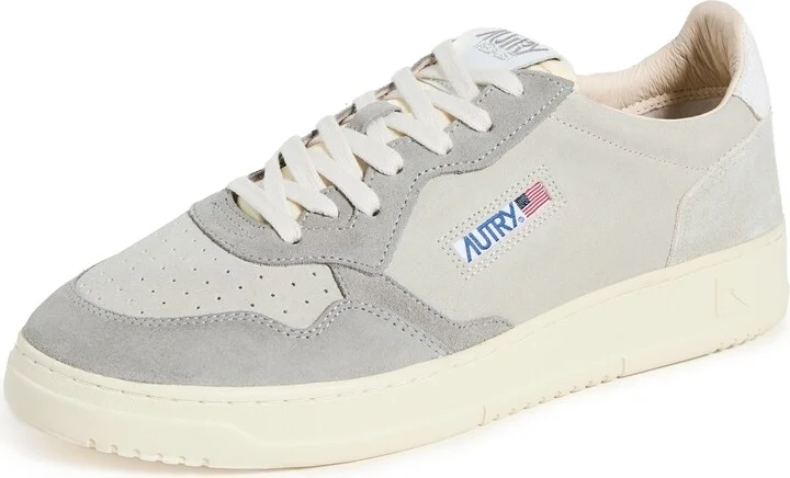 Autry Mixed Suede Medalist Low Sneakers