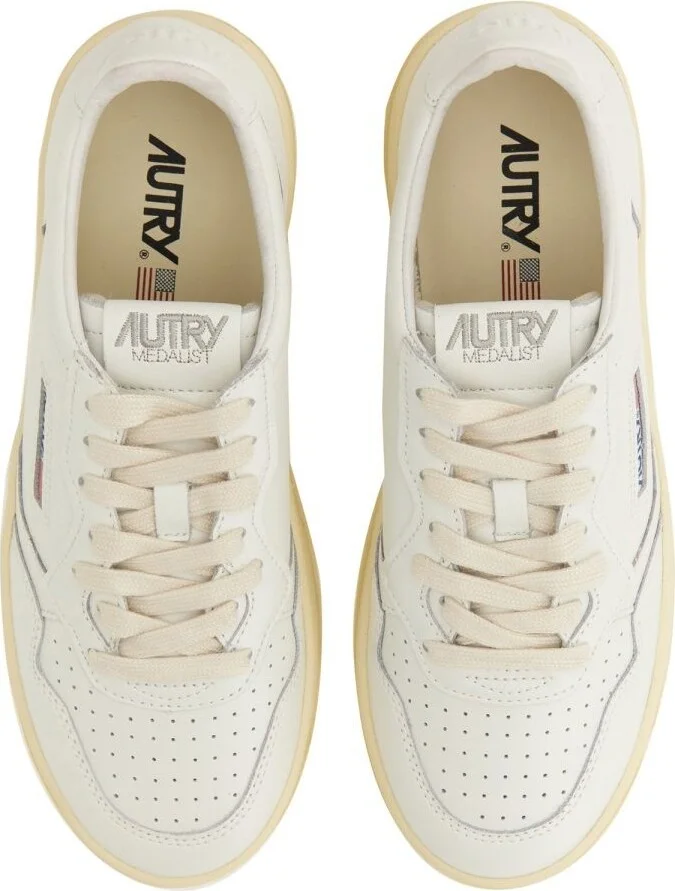 Autry Platform Low Leather Sneakers - Image 5