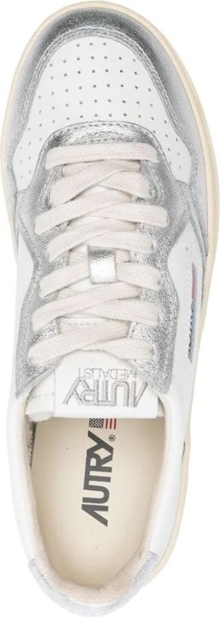 Autry Platform Low Leather Sneakers - Image 3