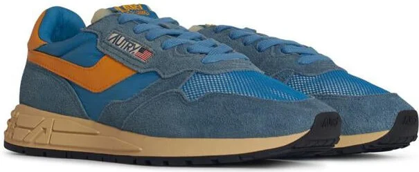 Autry 'Reelwind' Blue Suede Sneakers - Image 2