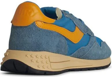 Autry 'Reelwind' Blue Suede Sneakers - Image 3