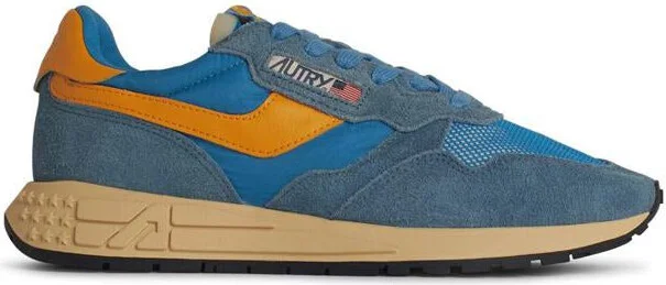 Autry 'Reelwind' Blue Suede Sneakers