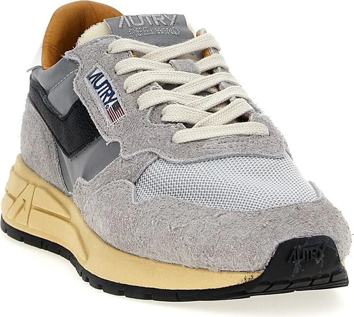 Autry Reelwind Low Leather Sneakers - Image 2