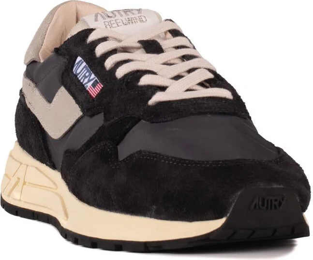Autry Reelwind Low Nylon And Suede Sneakers - Image 3