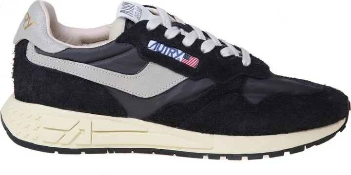 Autry Reelwind Low Nylon And Suede Sneakers - Image 2