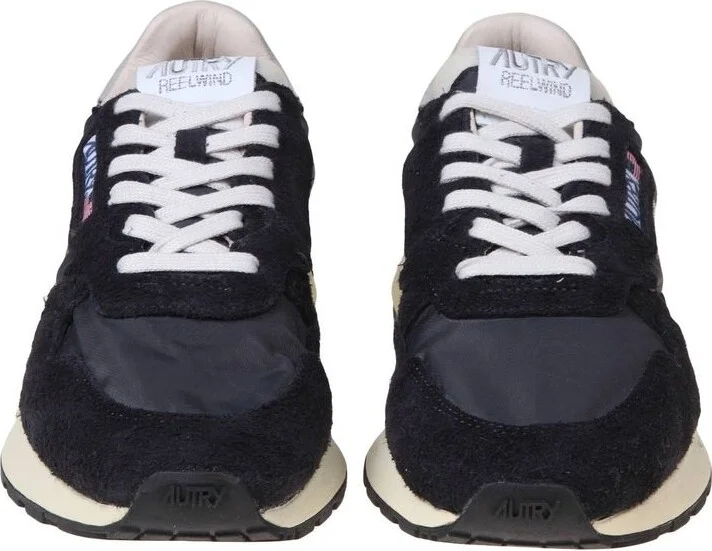 Autry Reelwind Low Nylon And Suede Sneakers - Image 6