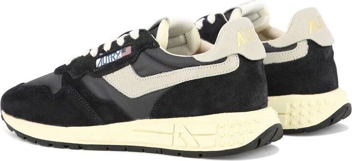 Autry Reelwind Low Nylon And Suede Sneakers - Image 10