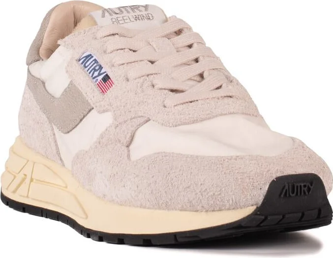 Autry Reelwind Low Nylon And Suede Sneakers - Image 3