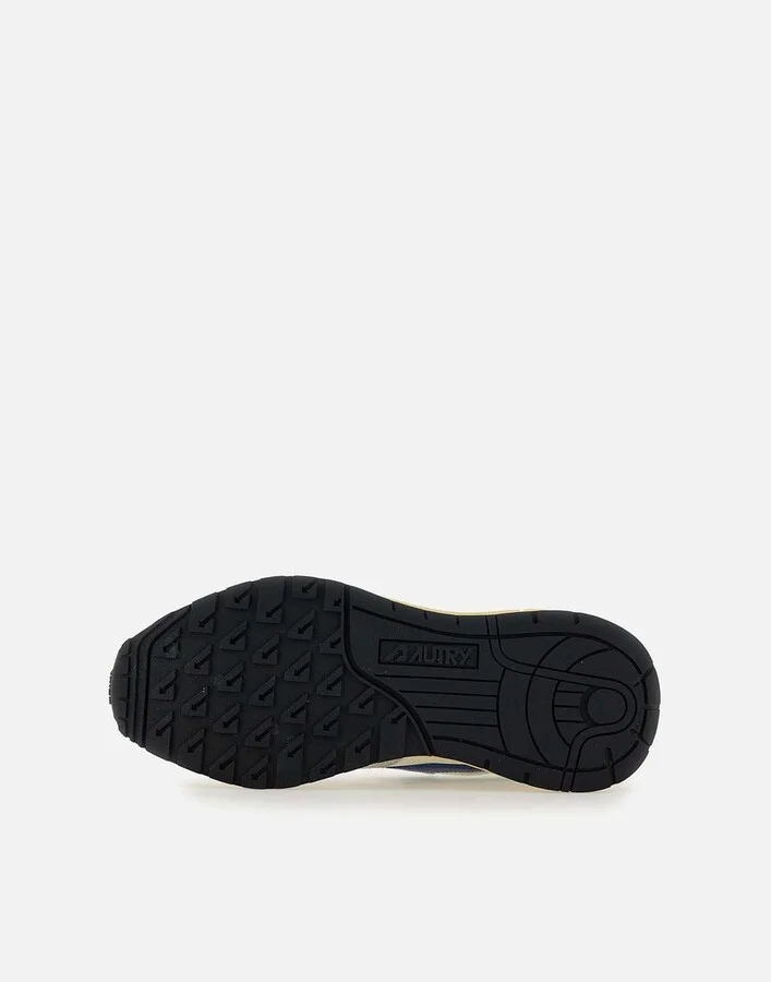 Autry Reelwind Low Nylon And Suede White And Limoges Sneakers - Image 8