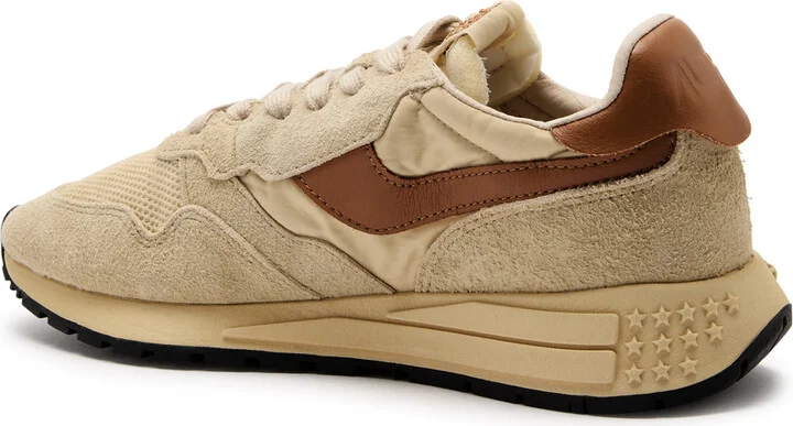 Autry Reelwind Low Panelled Suede Sneakers - Image 2