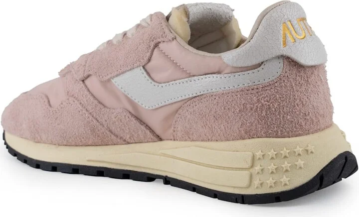 Autry Reelwind Low Sneakers In Nylon And Suede - Image 2