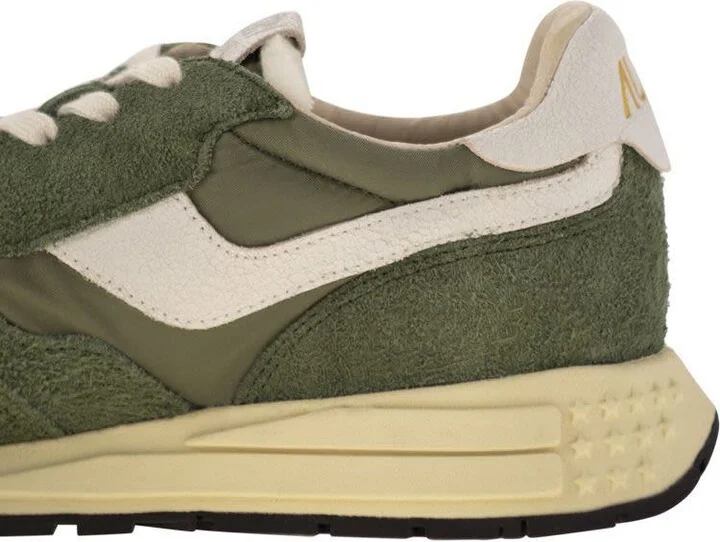 Autry Reelwind - Low Sneakers In Nylon And Suede - Image 7