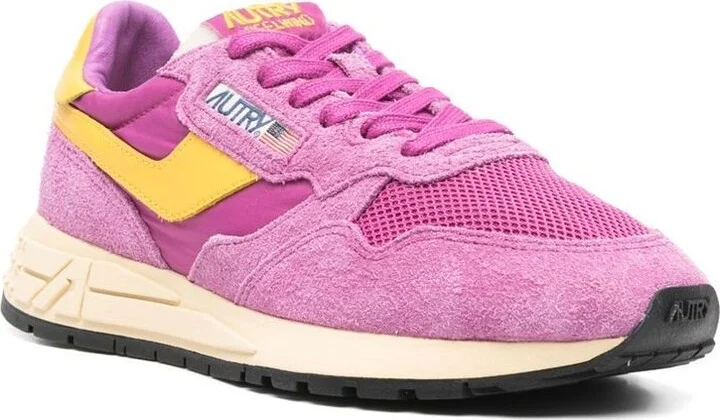 Autry Reelwind Nylon And Suede Sneakers Shoes - Image 3