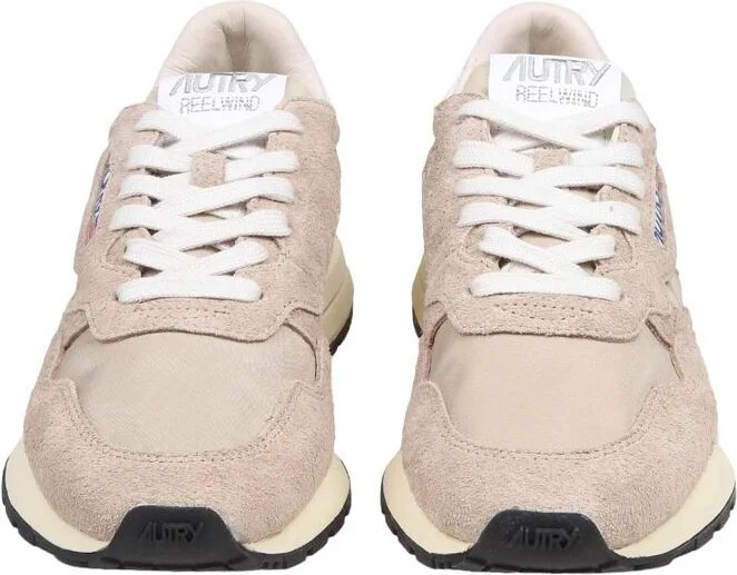 Autry Reelwind Running Sneakers In Suede And Nylon - Image 2