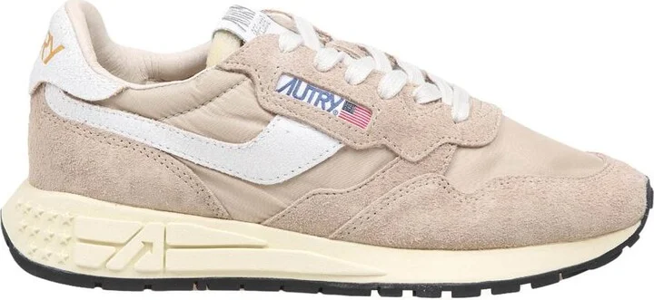 Autry Reelwind Running Sneakers In Suede And Nylon