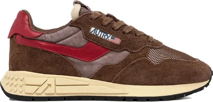 SUEDE/NET PATRIDGE/RED
