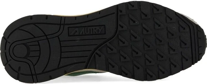 Autry Reelwind Sneakers In Gray And Green With Suede - Image 5