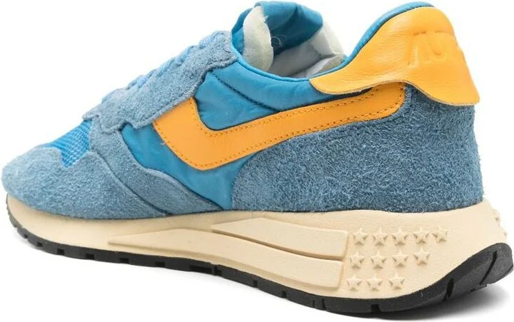 Autry Reelwind Sneakers In Light Blue With Suede - Image 2