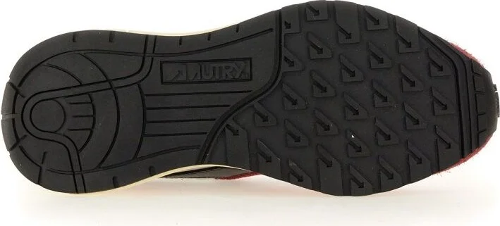 Autry Reelwind - Suede And Technical Textile Trainer - Image 5