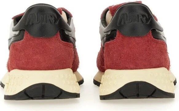 Autry Reelwind - Suede And Technical Textile Trainer - Image 8