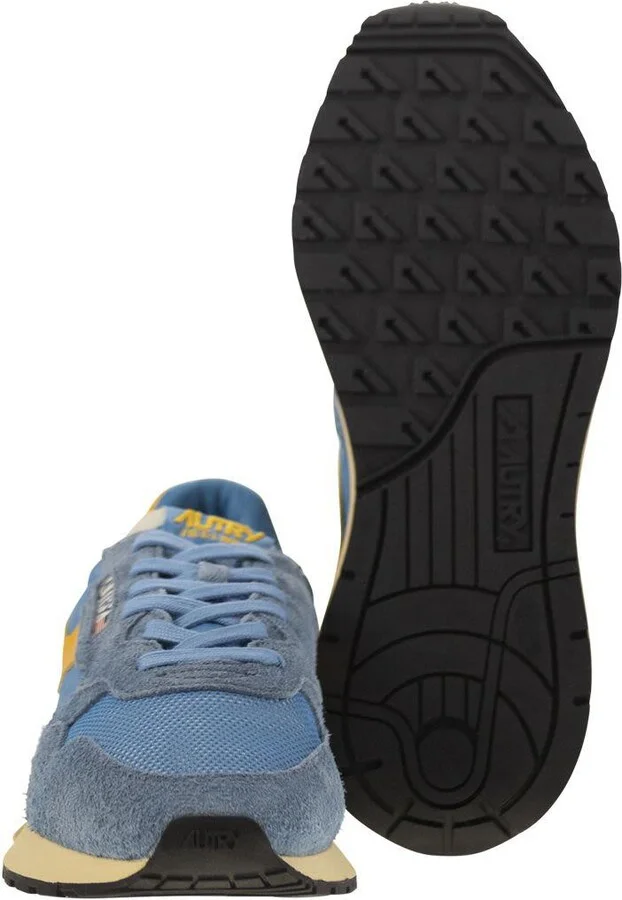 Autry Reelwind - Suede And Technical Textile Trainer - Image 5