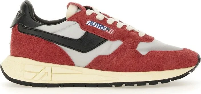 Autry Reelwind - Suede And Technical Textile Trainer
