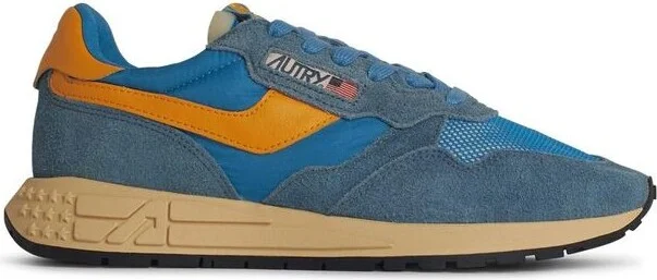 Autry Reelwind - Suede And Technical Textile Trainer