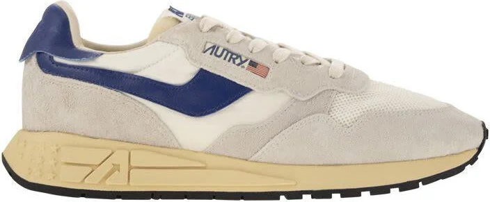 Autry Reelwind - Suede And Technical Textile Trainer