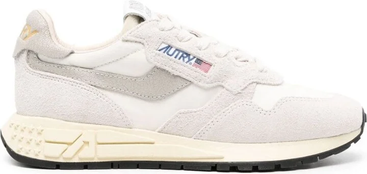Autry Reelwind - Suede And Technical Textile Trainer