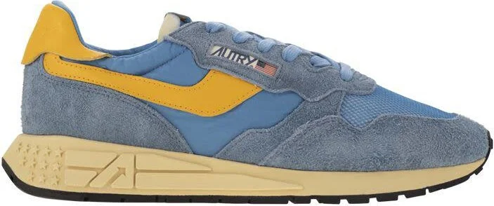 Autry Reelwind - Suede And Technical Textile Trainer