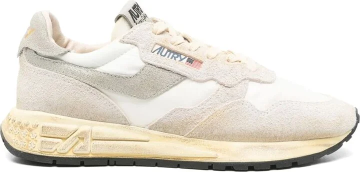 Autry Reelwind Supervintage Low Man Nylon/Crack Wht/Nat Shoes