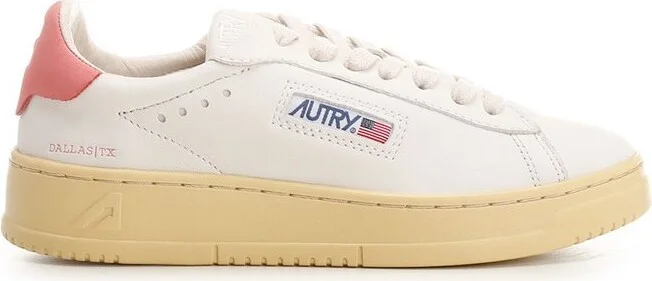 Autry Round Toe Lace-Up Sneakers