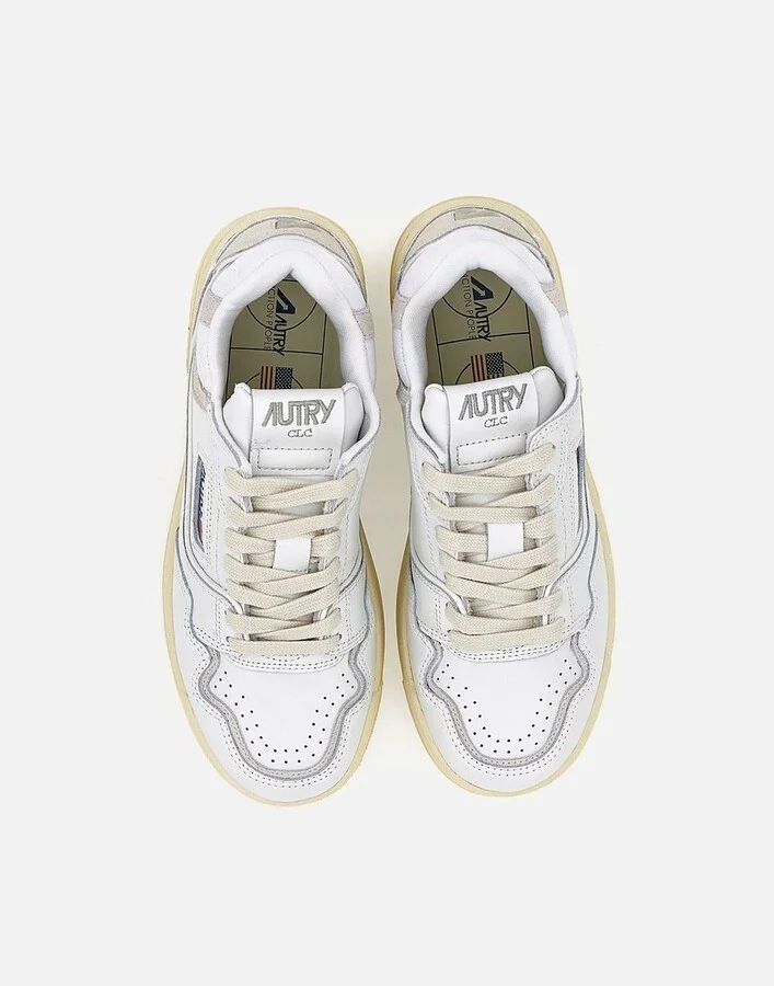 Autry Sneakers Clc In White Leather - Image 4
