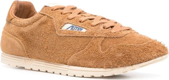 Autry Sneakers In Beige Suede - Image 2