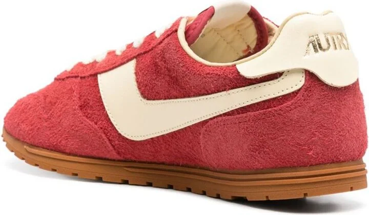 Autry Sneakers In Red Suede - Image 3