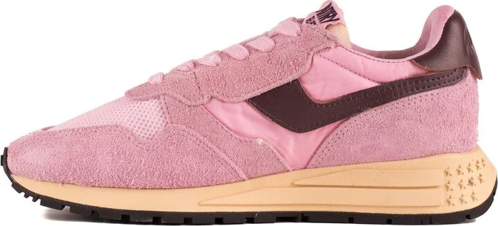 Autry Sneakers Reelwind Low Suede And Nylon Rose And Rose - Image 2